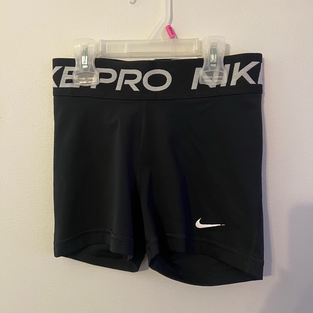 Nike Black and Gray Athletic Shorts